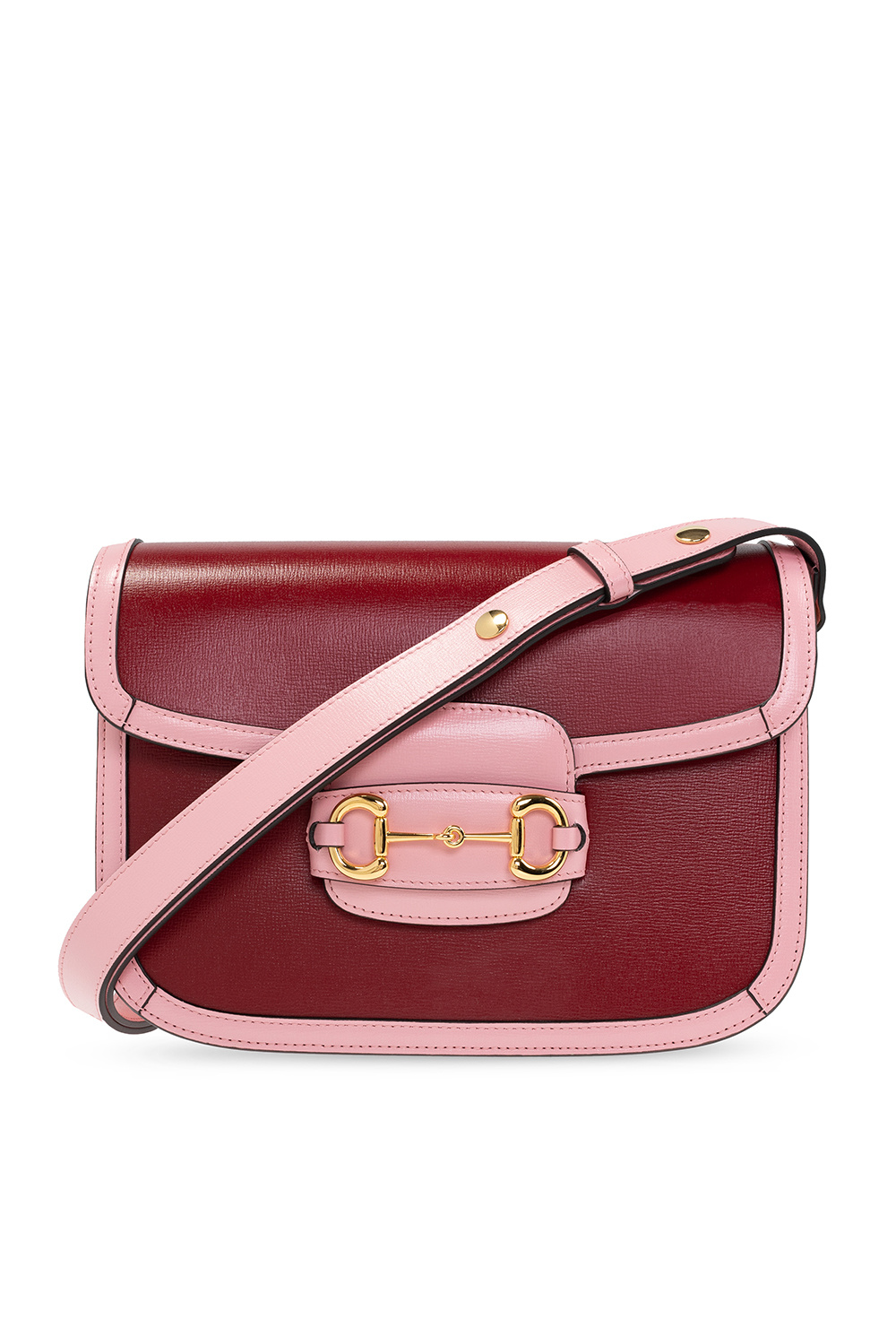 ショルダーバッグ・ポシェット Horsebit 1955 Pink Raffia Shoulder Bag 105_e031d852-6cdc-4ca0-bb14-
